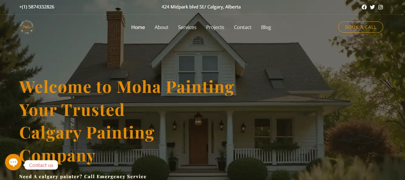 Professionelle Landingpage zur Steigerung von Serviceanfragen